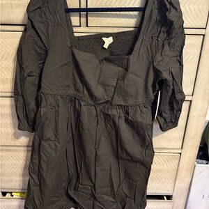NWT - Terra & Sky Black Long Sleeve Dress
